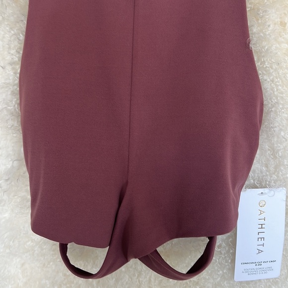 Athleta Conscious Crop, Small, D-DD. Color: Tawny Rose - Picture 5 of 10
